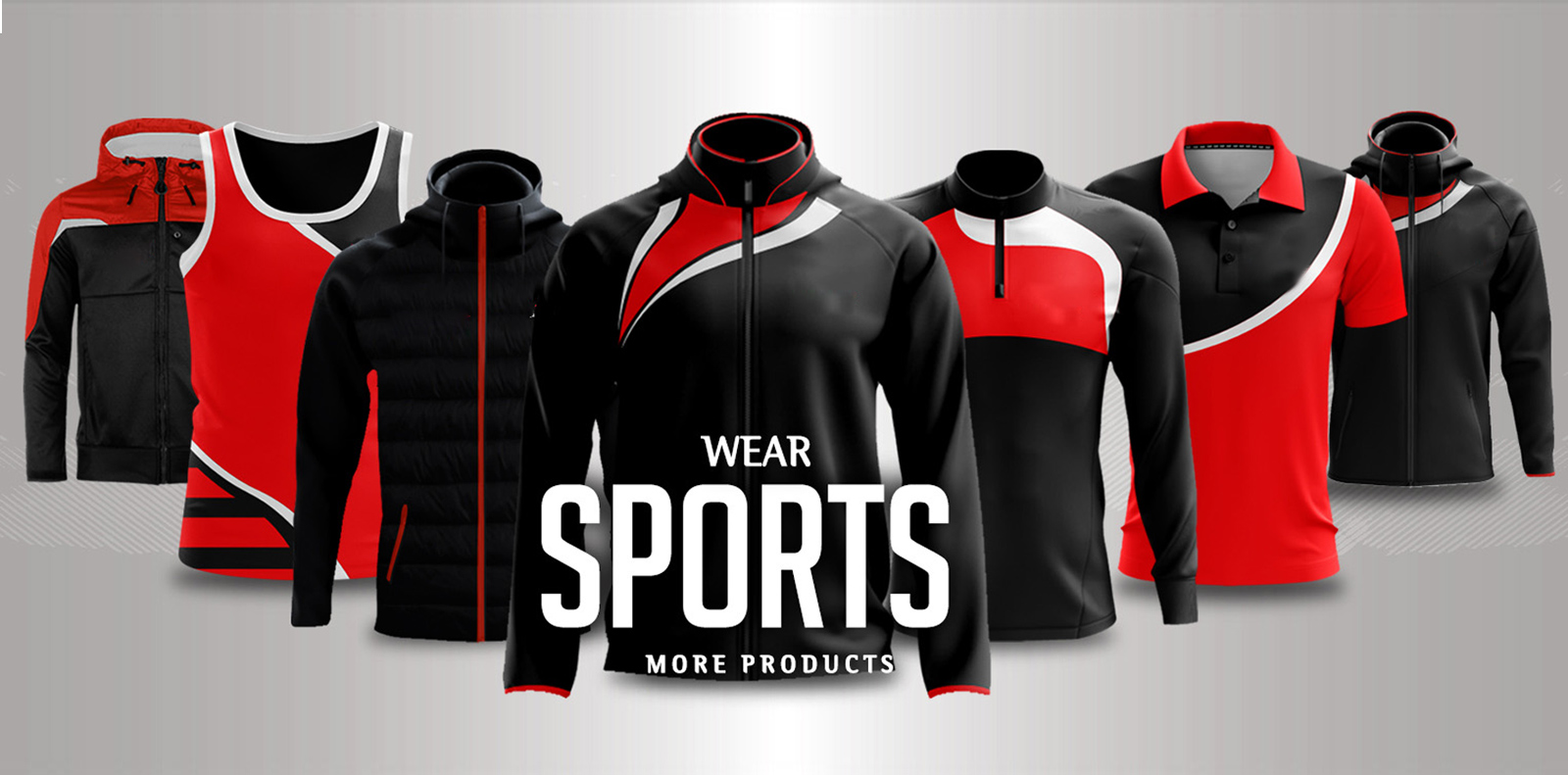 Sports wear banner
